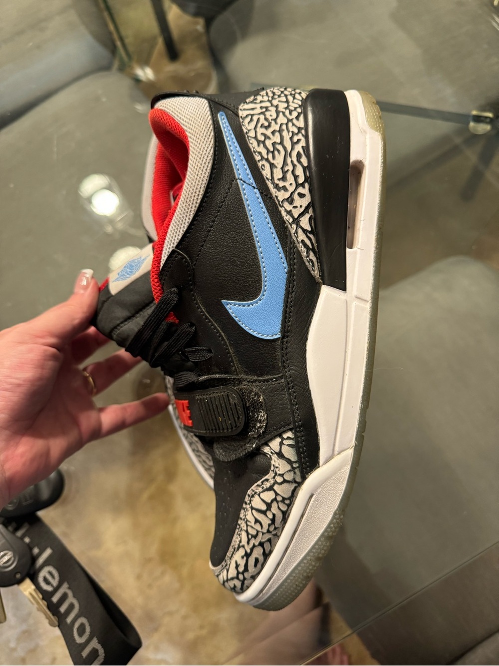 Nike Jordans Chicago Flag Sneakers